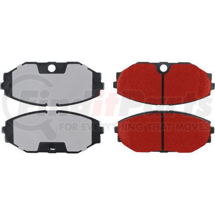 500.04860 by CENTRIC - PQ PRO Disc Brake Pads with Hardware