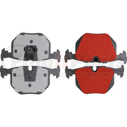 500.06830 by CENTRIC - PQ PRO Disc Brake Pads with Hardware