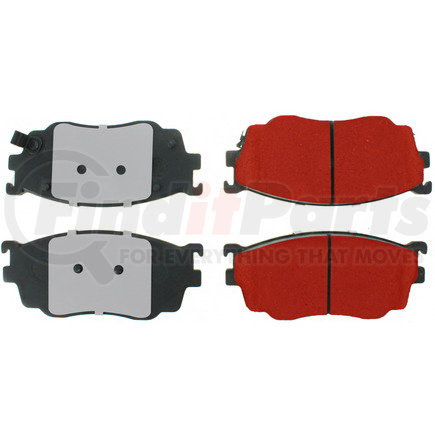 500.07550 by CENTRIC - PQ PRO Disc Brake Pads with Hardware