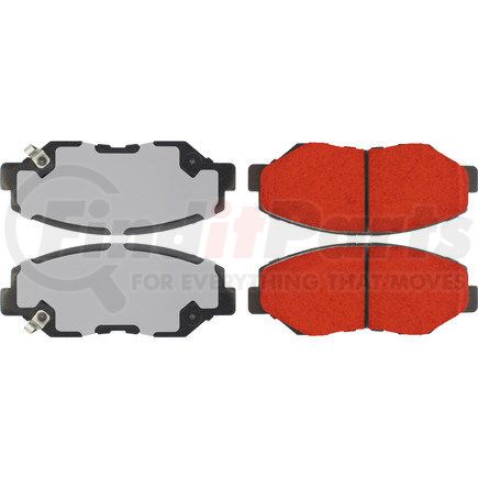 500.09140 by CENTRIC - PQ PRO Disc Brake Pads with Hardware