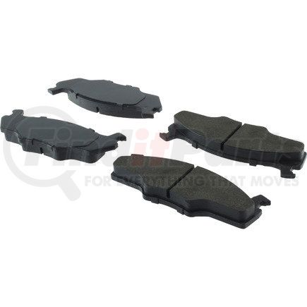 300.01580 by CENTRIC - Centric Premium Semi-Metallic Brake Pads with Shims