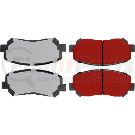 500.16230 by CENTRIC - PQ PRO Disc Brake Pads with Hardware