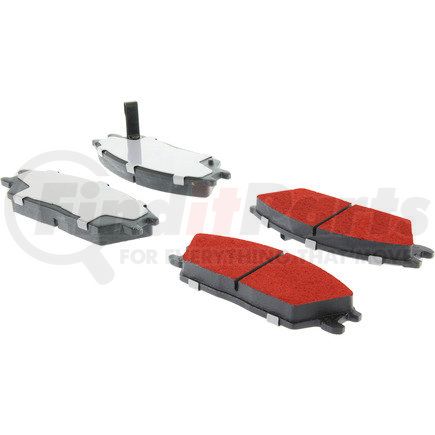 500.04400 by CENTRIC - PQ PRO Disc Brake Pads with Hardware