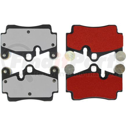 500.09780 by CENTRIC - PQ PRO Disc Brake Pads with Hardware