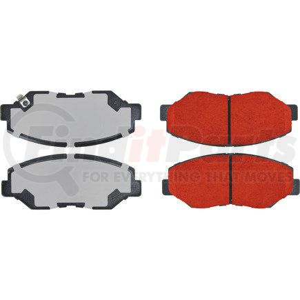 500.09142 by CENTRIC - PQ PRO Disc Brake Pads with Hardware