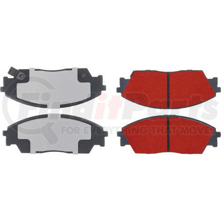 500.03730 by CENTRIC - PQ PRO Disc Brake Pads with Hardware