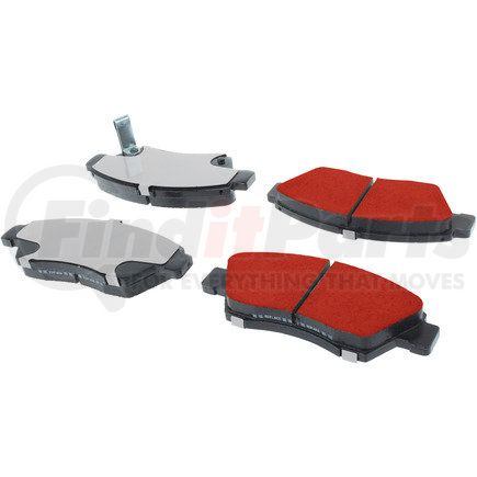 500.06210 by CENTRIC - PQ PRO Disc Brake Pads with Hardware