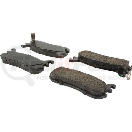 102.06360 by CENTRIC - C-Tek Semi-Metallic Brake Pads with Shims