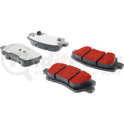 500.16590 by CENTRIC - PQ PRO Disc Brake Pads with Hardware