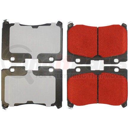 500.06290 by CENTRIC - PQ PRO Disc Brake Pads with Hardware