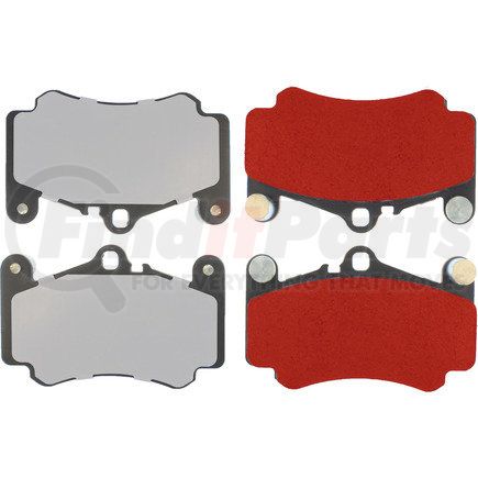 500.09160 by CENTRIC - PQ PRO Disc Brake Pads with Hardware