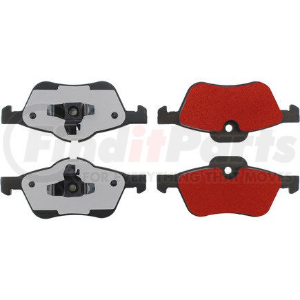 500.0939 by CENTRIC - PQ PRO Disc Brake Pads with Hardware