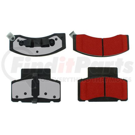 500.04590 by CENTRIC - PQ PRO Disc Brake Pads with Hardware