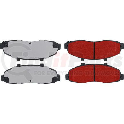 500.06790 by CENTRIC - PQ PRO Disc Brake Pads with Hardware