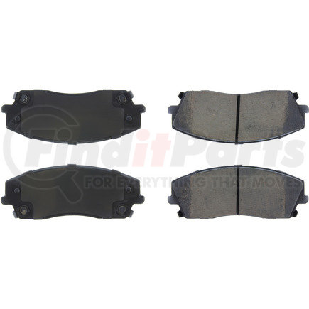 308.10560 by CENTRIC - Street Brake Pads with Shims and Hardware