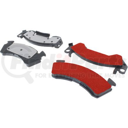 500.06140 by CENTRIC - PQ PRO Disc Brake Pads with Hardware