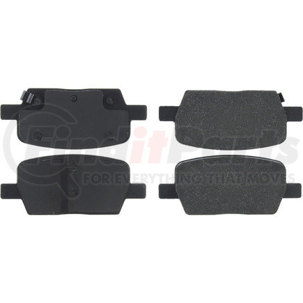 300.19140 by CENTRIC - Centric Premium Semi-Metallic Brake Pads with Shims