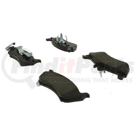 100.08750 by CENTRIC - Centric Original Equipment Formula Brake Pads with Hardware