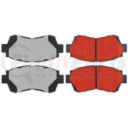 500.04761 by CENTRIC - PQ PRO Disc Brake Pads with Hardware