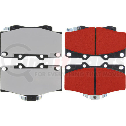 500.04360 by CENTRIC - PQ PRO Disc Brake Pads with Hardware