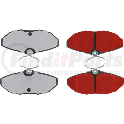 500.09440 by CENTRIC - PQ PRO Disc Brake Pads with Hardware