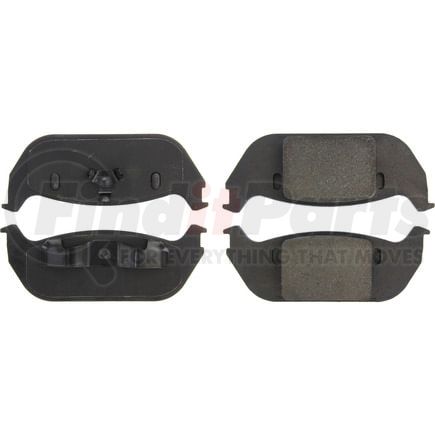 Centric 305.09520 Disc Brake Pad Set Street Slect Brake Pads with Hardware