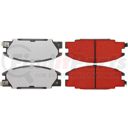 500.03630 by CENTRIC - PQ PRO Disc Brake Pads with Hardware