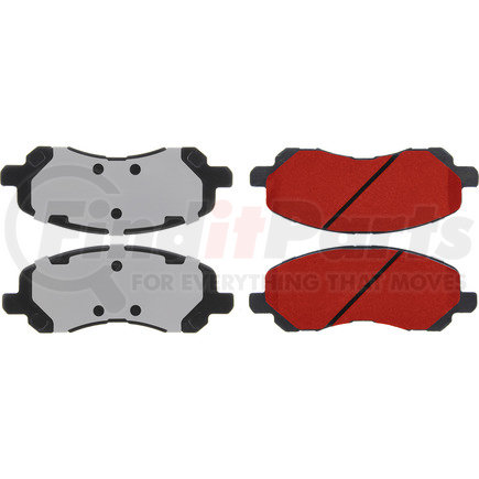 500.08660 by CENTRIC - PQ PRO Disc Brake Pads with Hardware