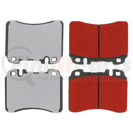 500.05611 by CENTRIC - PQ PRO Disc Brake Pads with Hardware