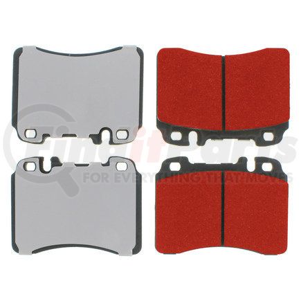500.05611 by CENTRIC - PQ PRO Disc Brake Pads with Hardware