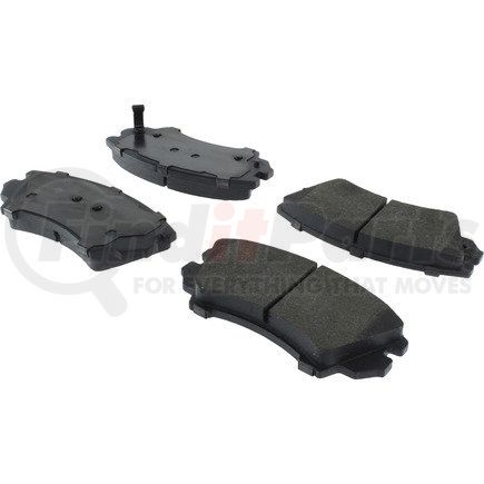 300.14040 by CENTRIC - Centric Premium Semi-Metallic Brake Pads with Shims and Hardware