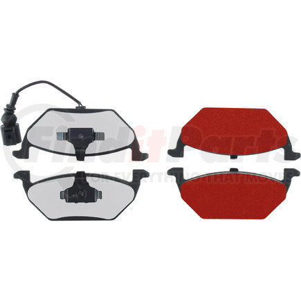 500.07681 by CENTRIC - PQ PRO Disc Brake Pads with Hardware