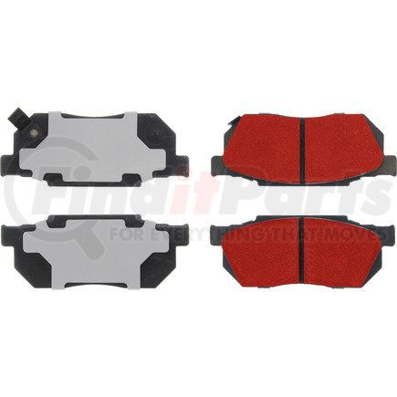 500.02560 by CENTRIC - PQ PRO Disc Brake Pads