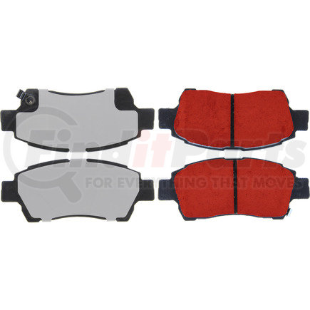 500.0831 by CENTRIC - PQ PRO Disc Brake Pads with Hardware