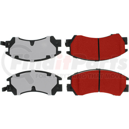 500.03110 by CENTRIC - PQ PRO Disc Brake Pads