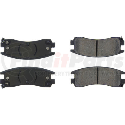 Centric 305.07140 Disc Brake Pad Set Street Select Brake Pads