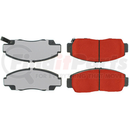 500.07870 by CENTRIC - PQ PRO Disc Brake Pads with Hardware