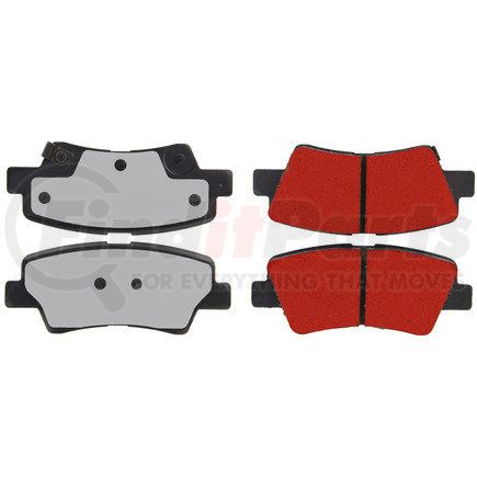 500.18130 by CENTRIC - PQ PRO Disc Brake Pads with Hardware