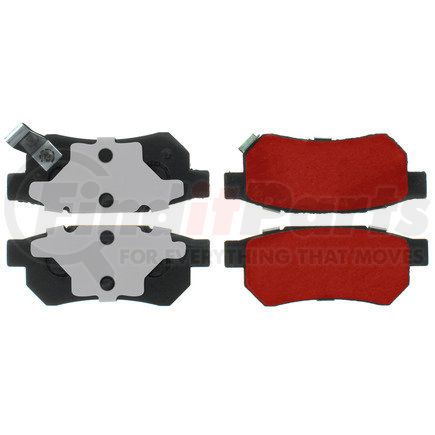 500.03740 by CENTRIC - PQ PRO Disc Brake Pads with Hardware