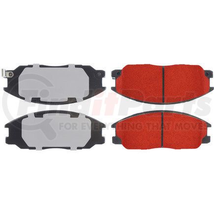 500.08640 by CENTRIC - PQ PRO Disc Brake Pads with Hardware