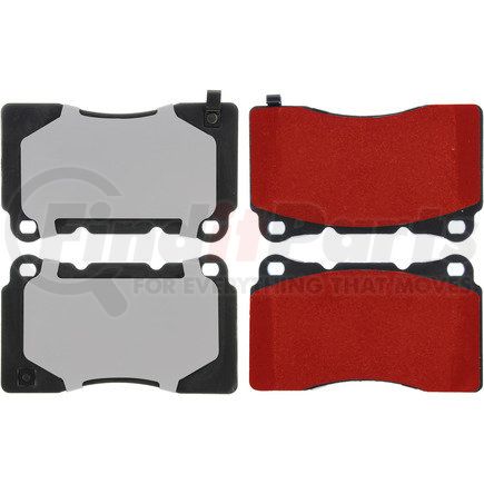 Centric 500.10010 Disc Brake Pad Set PQ PRO Disc Brake Pads with Hardware
