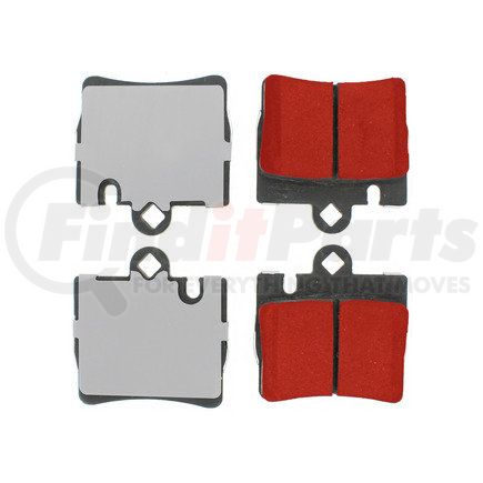 500.08480 by CENTRIC - PQ PRO Disc Brake Pads with Hardware