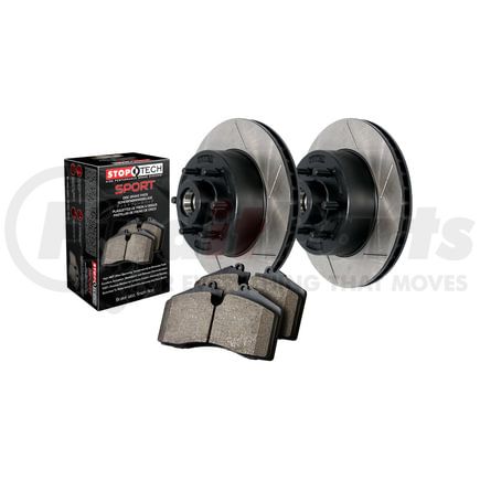 970.67021 by CENTRIC - Truck Axle Pack, Slotted, Front