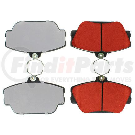 500.05980 by CENTRIC - PQ PRO Disc Brake Pads with Hardware