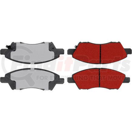 500.15920 by CENTRIC - PQ PRO Disc Brake Pads with Hardware