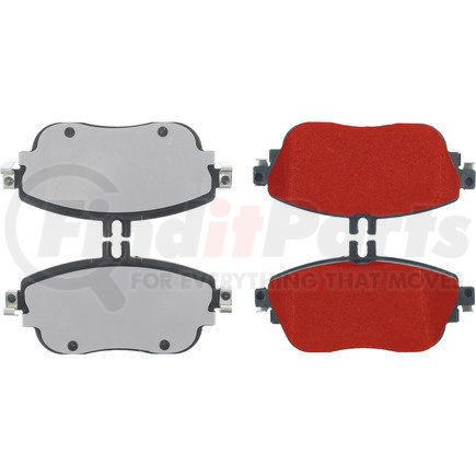 500.16940 by CENTRIC - PQ PRO Disc Brake Pads with Hardware