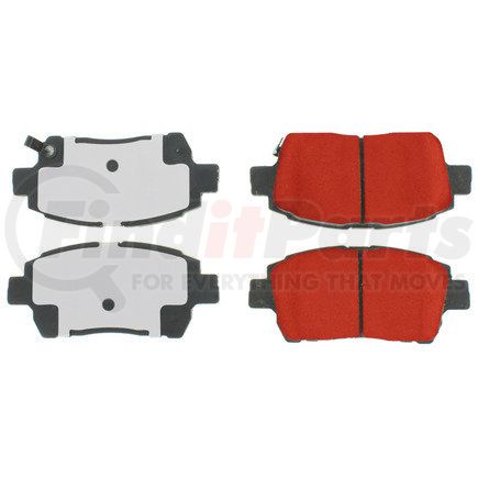 500.08220 by CENTRIC - PQ PRO Disc Brake Pads with Hardware