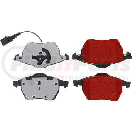 500.06871 by CENTRIC - PQ PRO Disc Brake Pads with Hardware