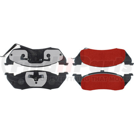 Centric 500.05290 Disc Brake Pad Set PQ PRO Disc Brake Pads with Hardware