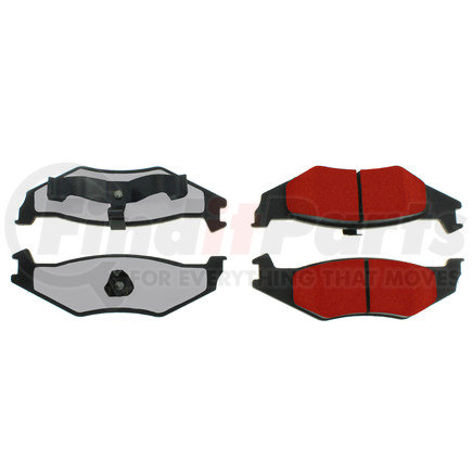 500.05120 by CENTRIC - PQ PRO Disc Brake Pads with Hardware